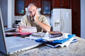 facing overwhelming debt